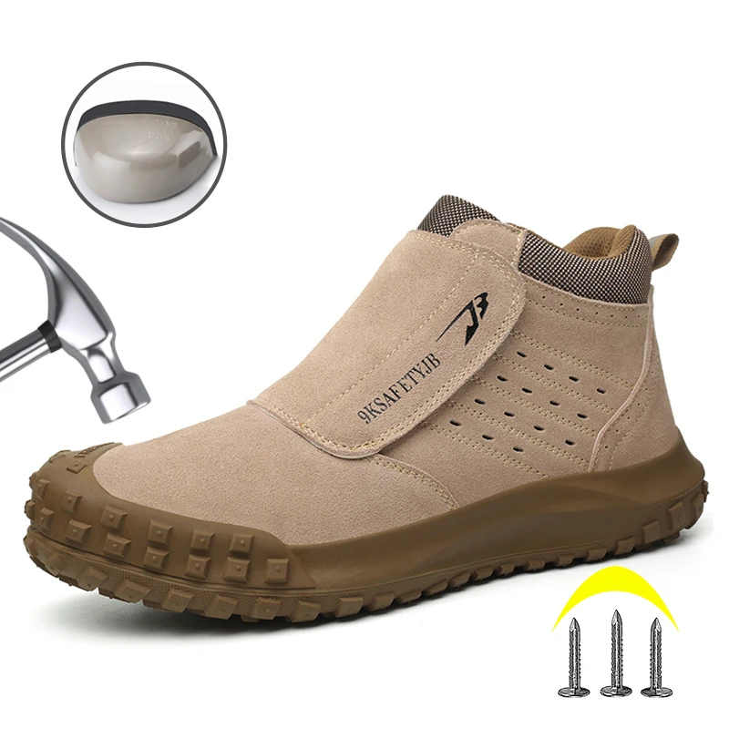 Anti Scald Welding Shoes Men Indestructible Steel Toe Safety Shoes Anti-smash Work Boots Construction Security Protective Shoes
Anti Scald Welding Shoes Men Indestructible Steel Toe Safety Shoes Anti-smash Work Boots Construction Security Protective Shoes