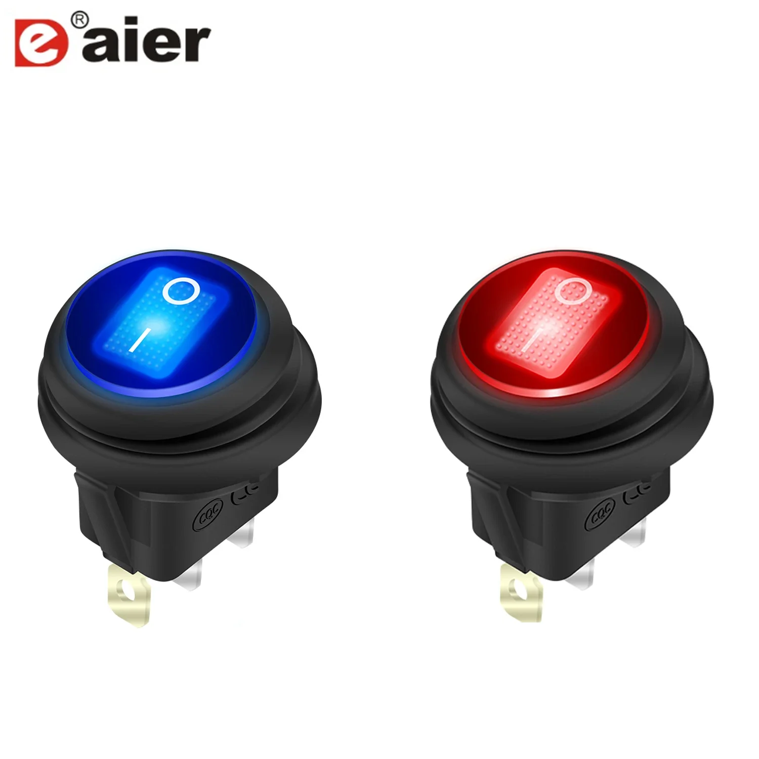 2PCS 12V 20A Waterproof Rocker Switch Blue LED Red Lighted Round ON/Off 3 Pins Toggle Switches for Marine Car RV Truck
2PCS 12V 20A Waterproof Rocker Switch Blue LED Red Lighted Round ON/Off 3 Pins Toggle Switches for Marine Car RV Truck