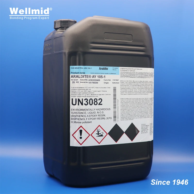 ARALDITE AY105-1 Medium viscosity flowable liquid EP with Hardener HY991 Good performance 100°C Good Lubricating oil resistance
ARALDITE AY105-1 Medium viscosity flowable liquid EP with Hardener HY991 Good performance 100°C Good Lubricating oil resistance
