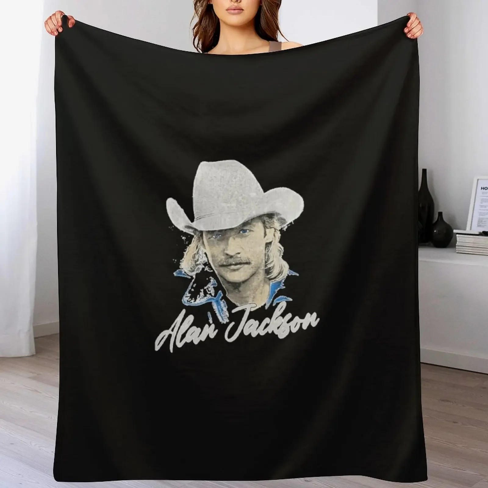 Alan Jackson--T-S-- Throw Blanket Fuzzy Plush Throw Blanket for Sofa Chair
Alan Jackson--T-S-- Throw Blanket Fuzzy Plush Throw Blanket for Sofa Chair