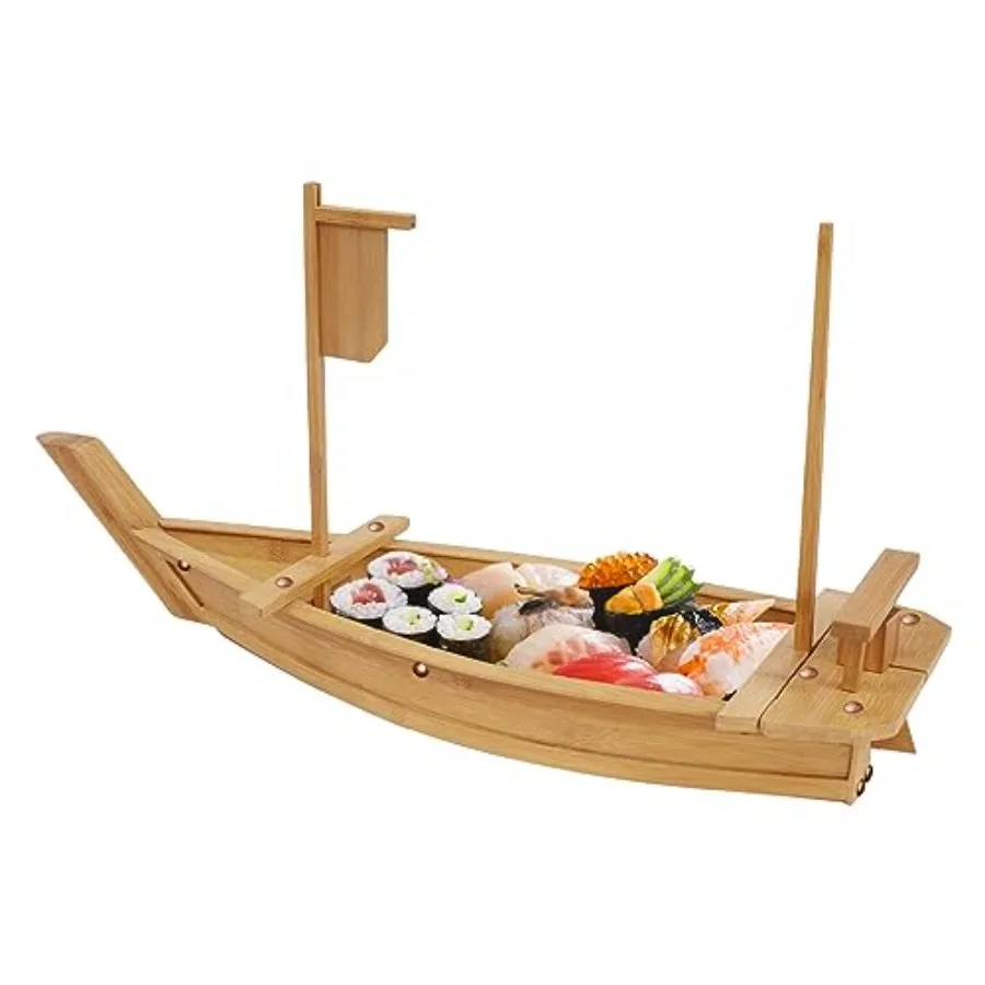 31.5in Sushi Boat Tray Platter Seafood Holder Snack Tray Serving Dish Food Display for RestaurantCatering Service
31.5in Sushi Boat Tray Platter Seafood Holder Snack Tray Serving Dish Food Display for RestaurantCatering Service