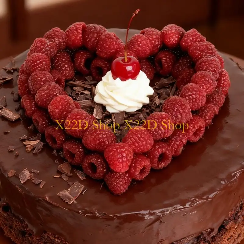 X22D Silicone Baking Molds Raspberry Heart Cake Rings With Easy Releases For Dessert
X22D Silicone Baking Molds Raspberry Heart Cake Rings With Easy Releases For Dessert