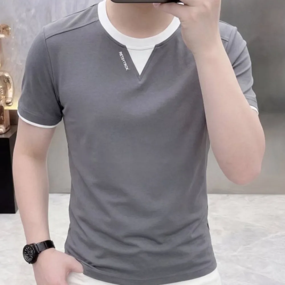 2026 Summer Fashion Internet Celebrity Short-Sleeve T-Shirt For Men Social Club Outfits Designer Fashion Shirt Tee Shirt Homme
2026 Summer Fashion Internet Celebrity Short-Sleeve T-Shirt For Men Social Club Outfits Designer Fashion Shirt Tee Shirt Homme
