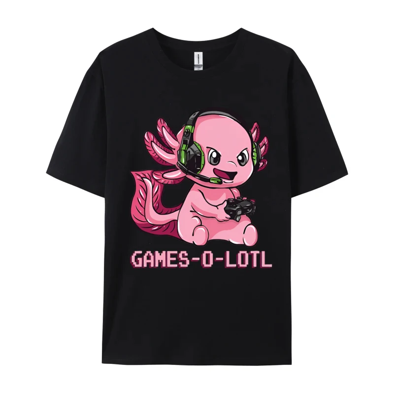 Game solotl Axolotl Gamer With Headset T-shirts 100% Cotton Fabric Crew Neck Tops T Shirt Oversized Men
Game solotl Axolotl Gamer With Headset T-shirts 100% Cotton Fabric Crew Neck Tops T Shirt Oversized Men