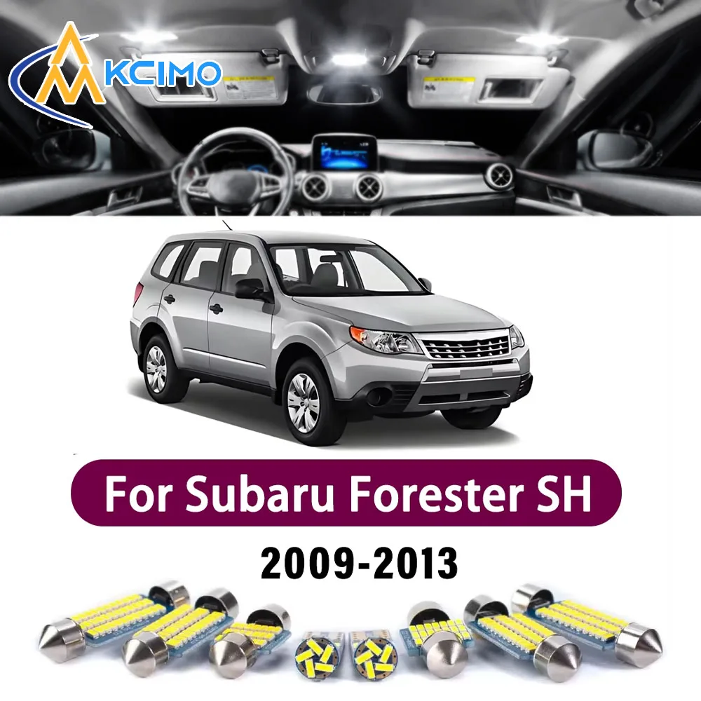 New Canbus Interior Reading Dome Vanity LED Kit For Subaru Forester SH 2009-2013 Premium Easy Install Error-Free Safer Lights
New Canbus Interior Reading Dome Vanity LED Kit For Subaru Forester SH 2009-2013 Premium Easy Install Error-Free Safer Lights