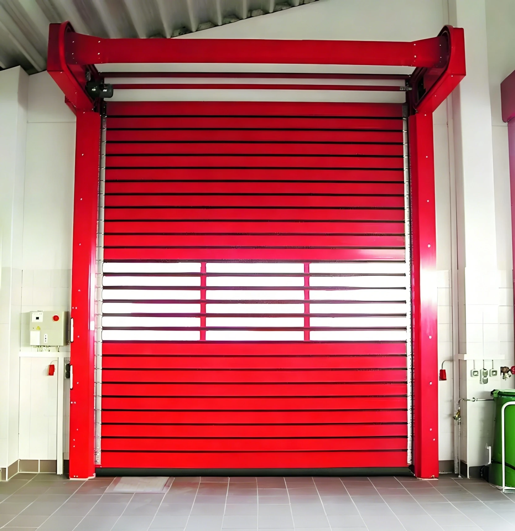 Industrial Safety Custom Spiral Hard Aluminum High-speed Rolling Shutter Door
Industrial Safety Custom Spiral Hard Aluminum High-speed Rolling Shutter Door