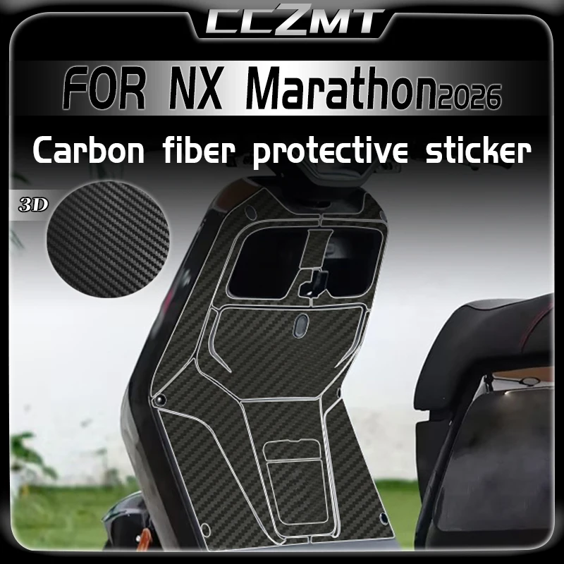 For NIU NX Marathon 2026 3D Carbon Fiber Protective Sticker Front Foot Anti Scratch Protective Film Modification Accessories
For NIU NX Marathon 2026 3D Carbon Fiber Protective Sticker Front Foot Anti Scratch Protective Film Modification Accessories