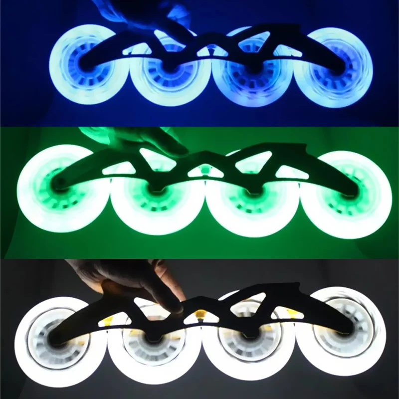 LED Flashing Wheels for Speed Inline Roller Skates Original 90A Roller 90/100/110mm Flash Wheel For Street Fitness Urban Skating
LED Flashing Wheels for Speed Inline Roller Skates Original 90A Roller 90/100/110mm Flash Wheel For Street Fitness Urban Skating