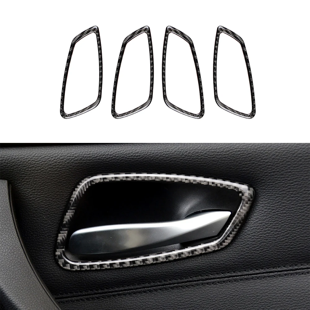 Декоративная наклейка на дверную ручку для BMW 3 серии E90 320i 318i 325i 2005-2012, автомобильные аксессуары из углеродного волокна
Декоративная наклейка на дверную ручку для BMW 3 серии E90 320i 318i 325i 2005-2012, автомобильные аксессуары из углеродного волокна