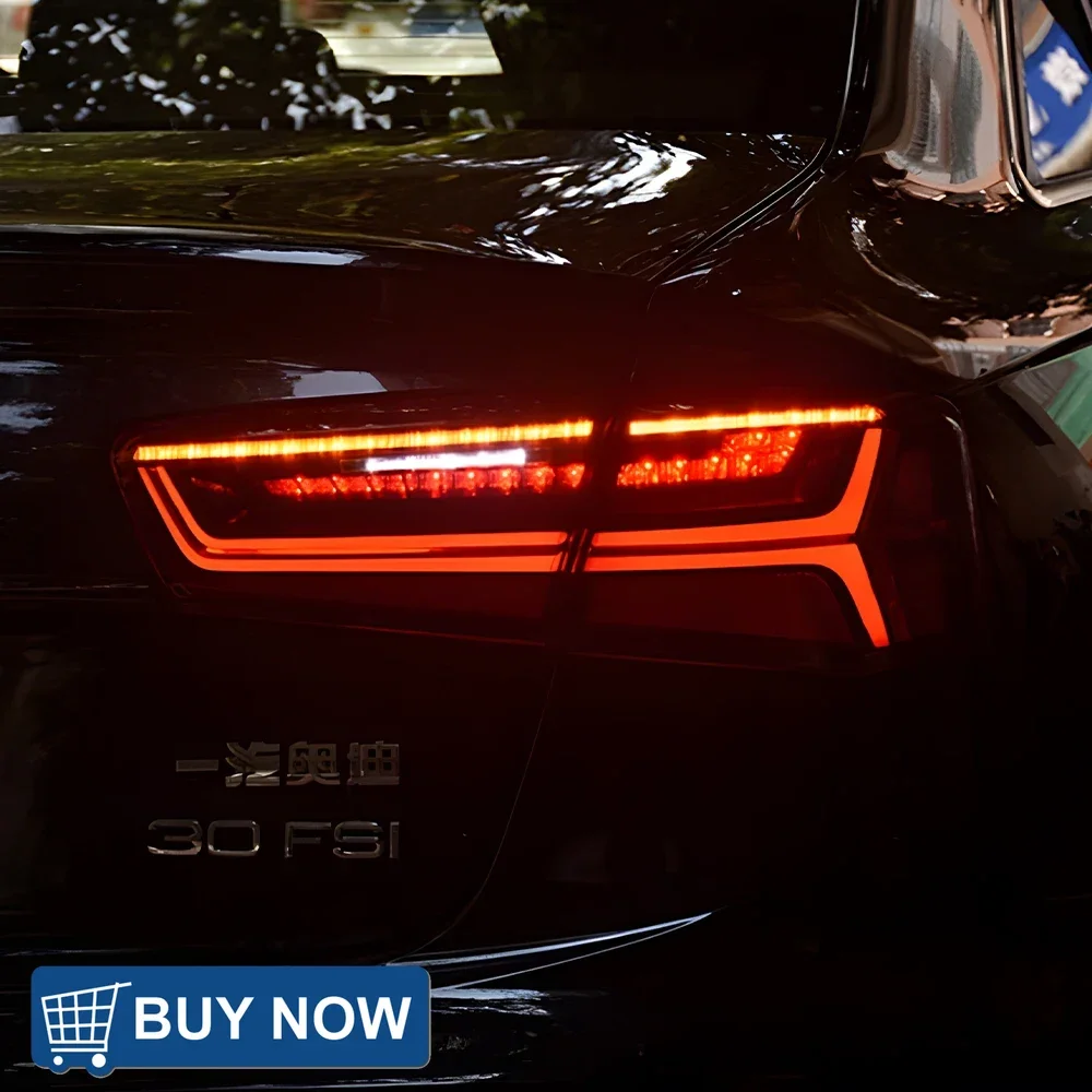 Автоматические задние фонари в сборе для Audi A6 C7 A6L S6 2012-2015, обновленные светодиодные динамические поворотные автомобильные задние фонари, аксессуары Plug and Play
Автоматические задние фонари в сборе для Audi A6 C7 A6L S6 2012-2015, обновленные светодиодные динамические поворотные автомобильные задние фонари, аксессуары Plug and Play