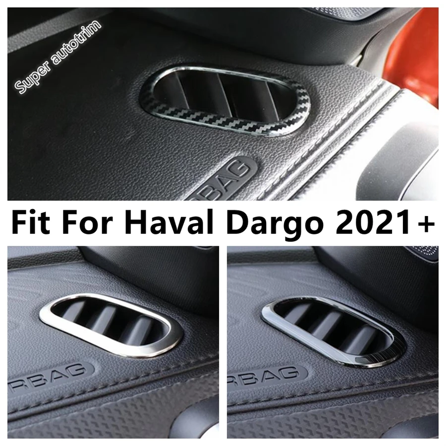 For Haval Dargo 2021 2022 2023 2024 Dashboard Front AC Air Conditioning Outlet Vent Frame Cover Trim Stainless Steel Accessories
For Haval Dargo 2021 2022 2023 2024 Dashboard Front AC Air Conditioning Outlet Vent Frame Cover Trim Stainless Steel Accessories