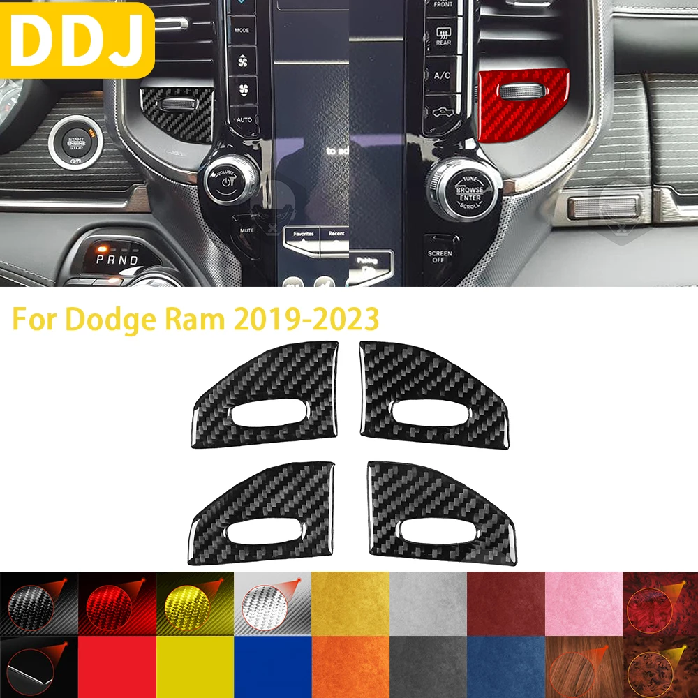 Для Dodge Ram 2019 2020 2021 2022 2023 аксессуары из углеродного волокна интерьер автомобиля центральный выпускной клапан крышка отделка стикер
Для Dodge Ram 2019 2020 2021 2022 2023 аксессуары из углеродного волокна интерьер автомобиля центральный выпускной клапан крышка отделка стикер