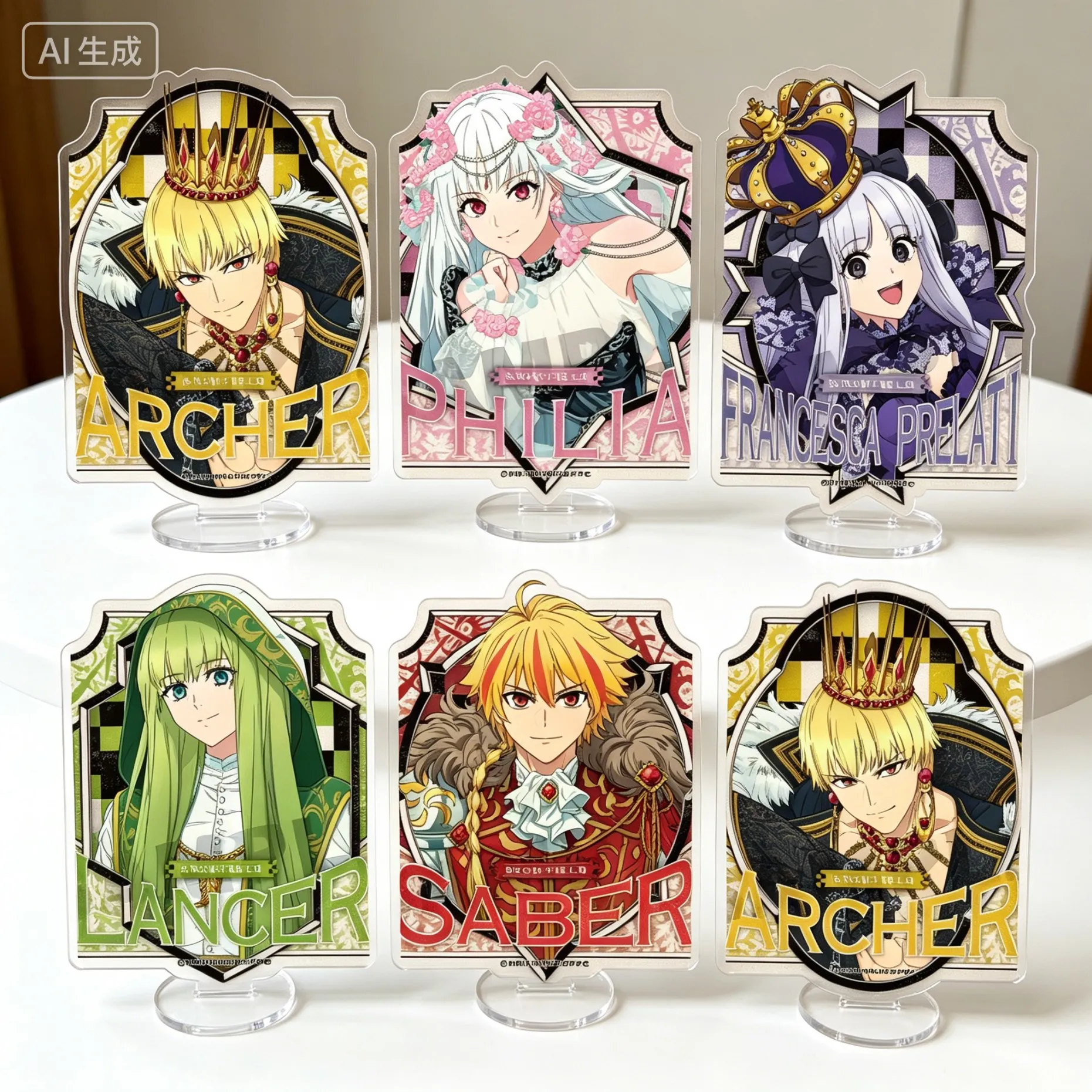 Anime Game Fate/strange Fake 15cm Acrylic Stand Figure Keychain Desktop Ornament Accessories Goods Collection Festivals Gifts
Anime Game Fate/strange Fake 15cm Acrylic Stand Figure Keychain Desktop Ornament Accessories Goods Collection Festivals Gifts