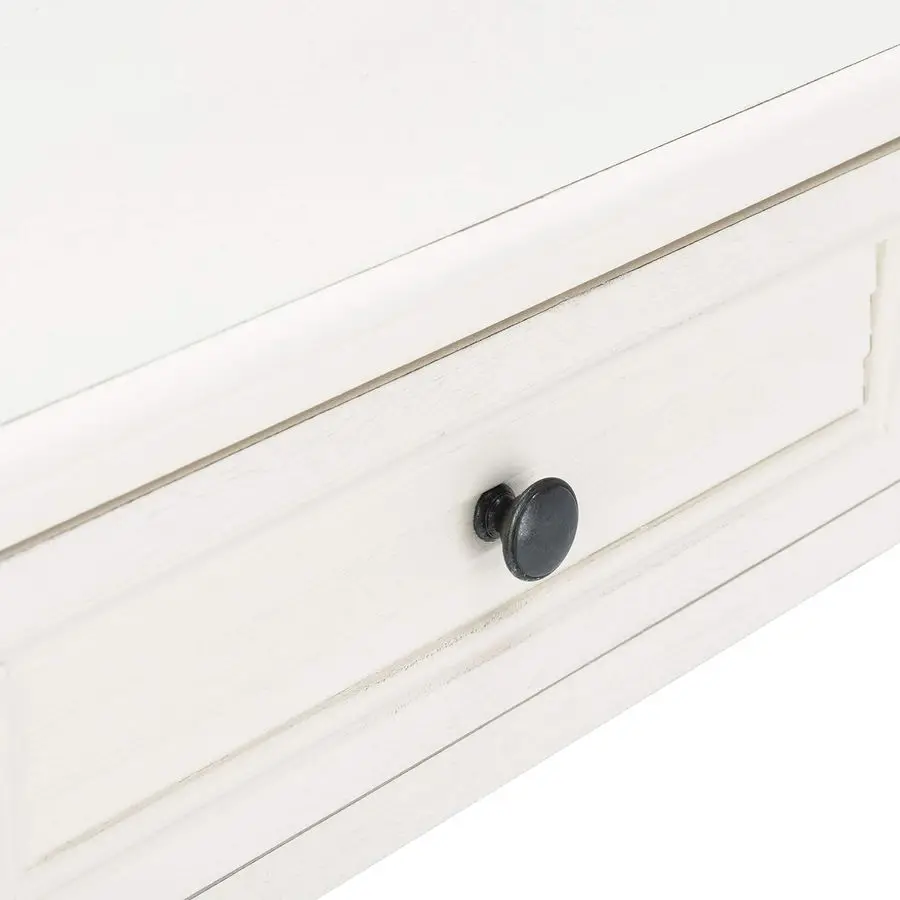 Консольный столик Home Collection Tate Distressed White с 2 ящиками и полкой, с вращающимися ножками, в стиле фермерского дома, для прихожей или гостиной
Консольный столик Home Collection Tate Distressed White с 2 ящиками и полкой, с вращающимися ножками, в стиле фермерского дома, для прихожей или гостиной