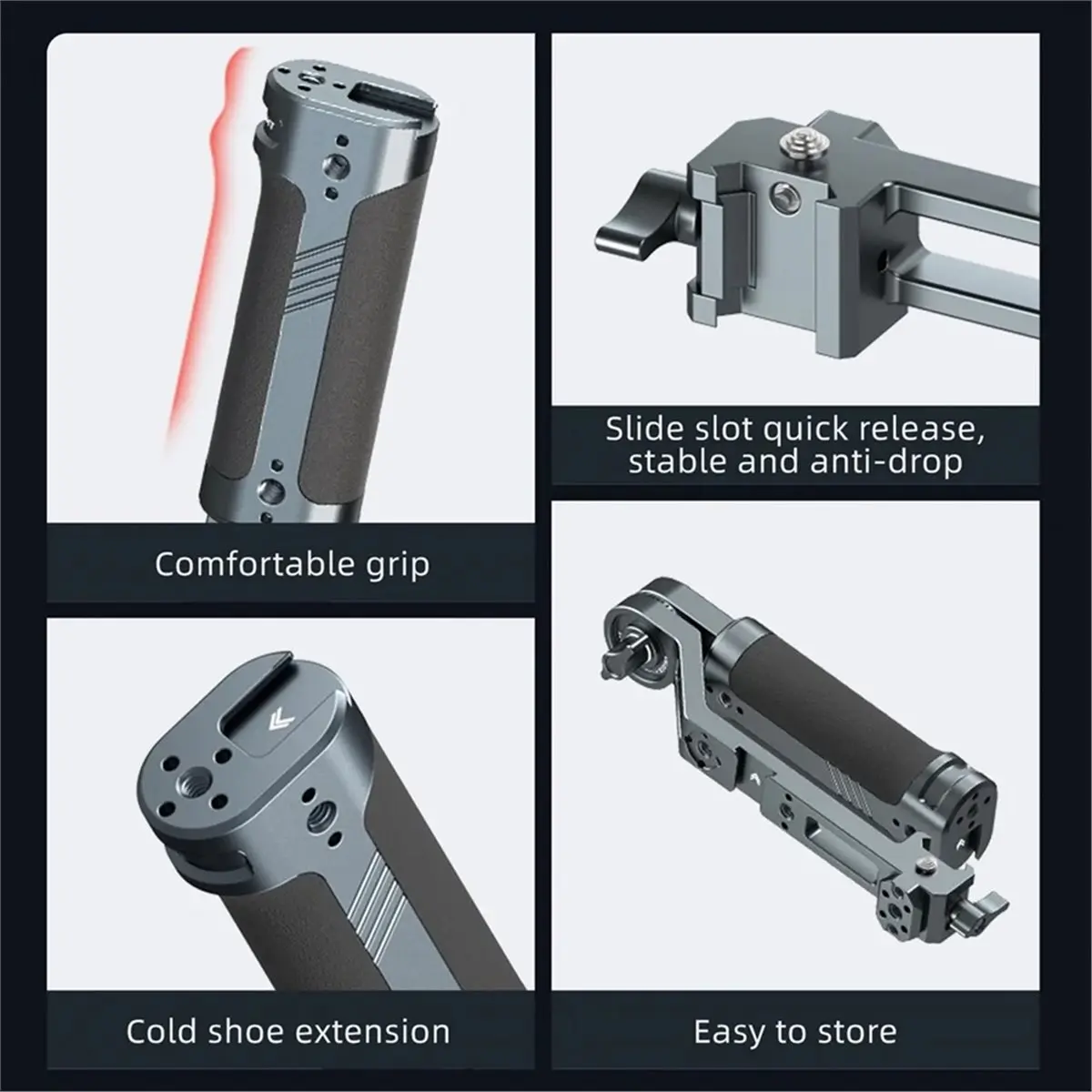 N05R QYA1 Gimbal Sling Handgrip + NATO Expansion Components Kit for DJI RS2/RSC2/RS3/RS3 Mini/RS3 PRO/RS4/RS4 RPO Stabilizer
N05R QYA1 Gimbal Sling Handgrip + NATO Expansion Components Kit for DJI RS2/RSC2/RS3/RS3 Mini/RS3 PRO/RS4/RS4 RPO Stabilizer