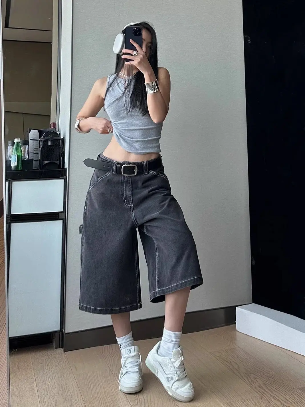 Women's Summer Denim Shorts Oversize Korean Reviews Many Girls Clothes Woman Y2k Mini Jeans Womens Clothing Cargo Short Womans
Women's Summer Denim Shorts Oversize Korean Reviews Many Girls Clothes Woman Y2k Mini Jeans Womens Clothing Cargo Short Womans