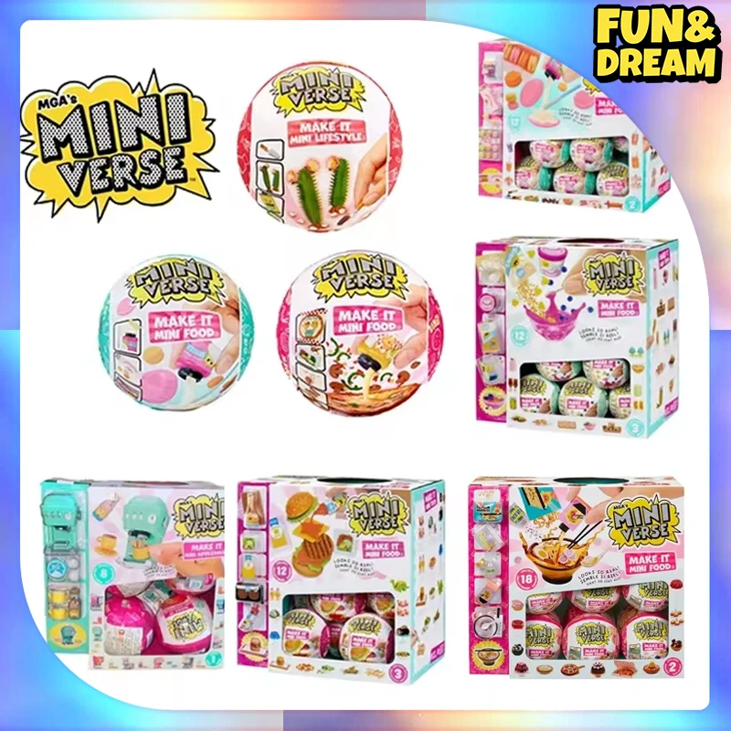 2024 New Surprise Doll MGA Miniverse Make It Mini SPA Plant Series Mystery Box DIY Spa Accessories Toy Interative Toy Set Gifts
2024 New Surprise Doll MGA Miniverse Make It Mini SPA Plant Series Mystery Box DIY Spa Accessories Toy Interative Toy Set Gifts