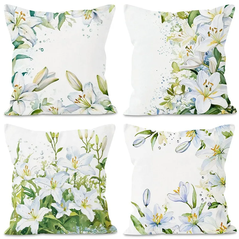 Elegant Artistic Floral Pattern Home Decor Pillowcase Bedroom Living Room Sofa Decoration Polyester Cushion Cover with Zipper
Elegant Artistic Floral Pattern Home Decor Pillowcase Bedroom Living Room Sofa Decoration Polyester Cushion Cover with Zipper