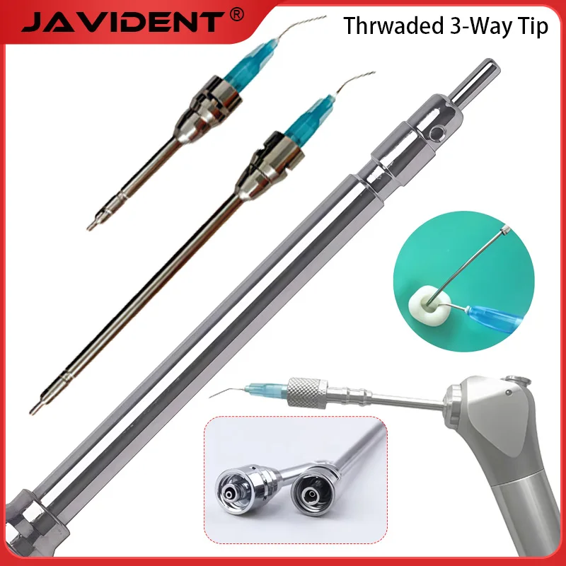 1Set Dental Stainless Steel 3-in-1 Nozzle, Interchangeable Needles for Microscopic Root Canal Irrigation, Dental Materials
1Set Dental Stainless Steel 3-in-1 Nozzle, Interchangeable Needles for Microscopic Root Canal Irrigation, Dental Materials