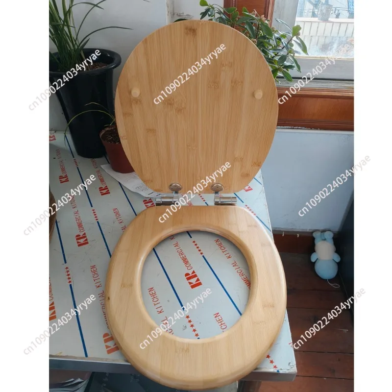 Toilet cover, bamboo cover thickened toilet solid wood bamboo toilet cover
Toilet cover, bamboo cover thickened toilet solid wood bamboo toilet cover