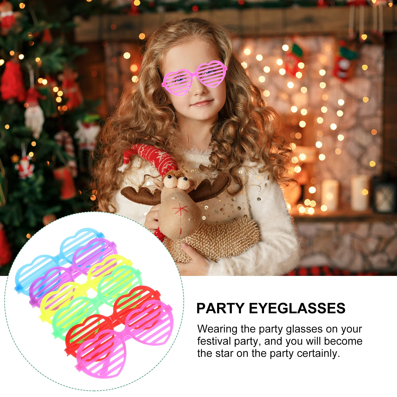 12Pcs Fun Heart Glasses Party Eyeglasses Unique Valentine Theme Photo Booth Props Lightweight Festival Glasses
12Pcs Fun Heart Glasses Party Eyeglasses Unique Valentine Theme Photo Booth Props Lightweight Festival Glasses