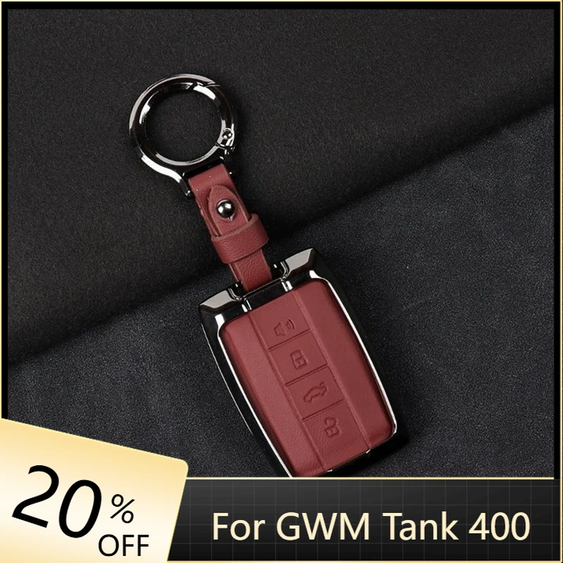 For Great Wall GWM WEY TANK 300 400 500 700 Hi4-T 2025 Metal Leather Car Remote Key Cover Case Shell Holder Shell Protector Fob
For Great Wall GWM WEY TANK 300 400 500 700 Hi4-T 2025 Metal Leather Car Remote Key Cover Case Shell Holder Shell Protector Fob