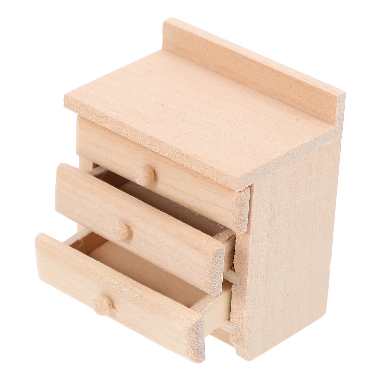 House Furniture Mini Cabinet Baby Fairy Decoration Bedside Table Model Wooden Miniature Ornament Drawer
House Furniture Mini Cabinet Baby Fairy Decoration Bedside Table Model Wooden Miniature Ornament Drawer