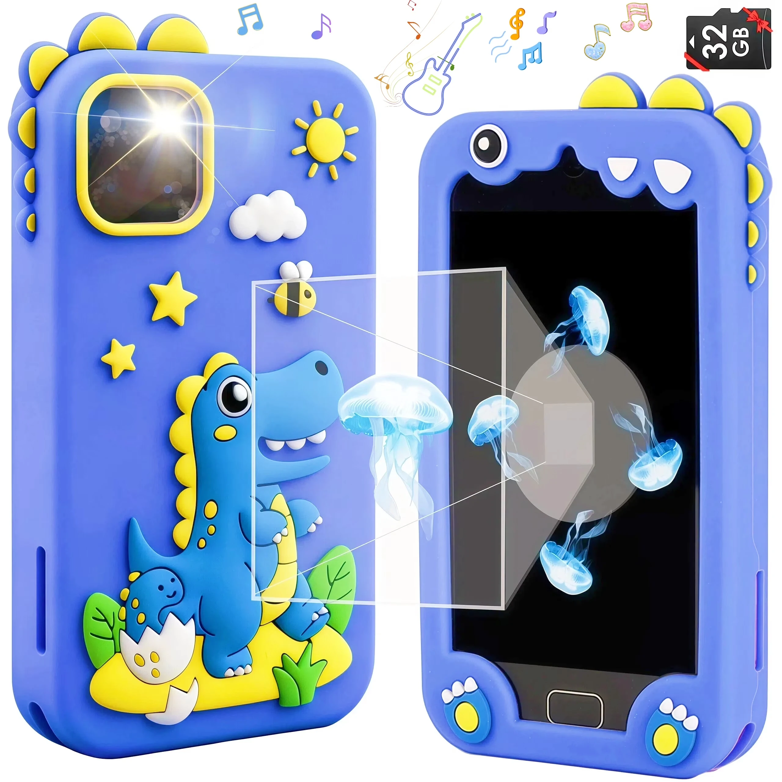 Kids Smart Educational Toys Musci Player Learning Selfie Toddler Phone for Children Age 3-12 Best Christmas Birthday Gifts
Kids Smart Educational Toys Musci Player Learning Selfie Toddler Phone for Children Age 3-12 Best Christmas Birthday Gifts