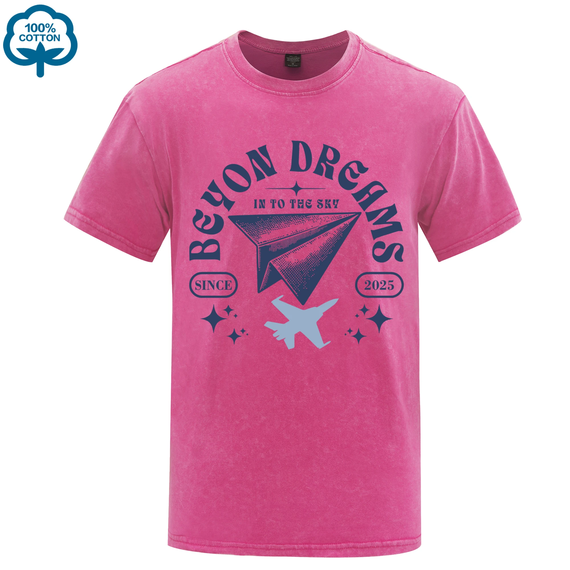 Beyon Dreams In To The Sky Since 2025 Print Washed T Shirts Men All-Match Cotton T-Shirt Summer Loose Tops Soft Hip Hop Clothes
Beyon Dreams In To The Sky Since 2025 Print Washed T Shirts Men All-Match Cotton T-Shirt Summer Loose Tops Soft Hip Hop Clothes