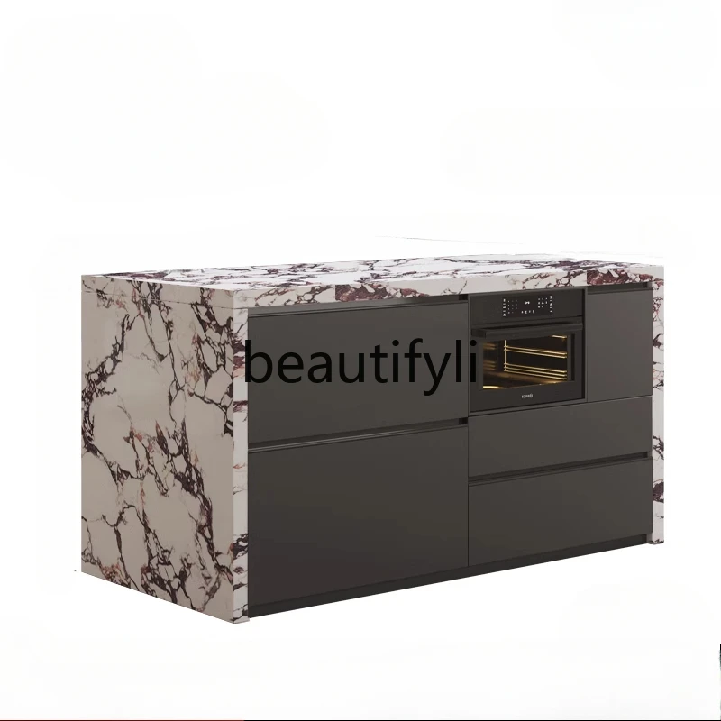 Dining table integrated open kitchen bar rock slab middle guide table modern simple cooking table
Dining table integrated open kitchen bar rock slab middle guide table modern simple cooking table