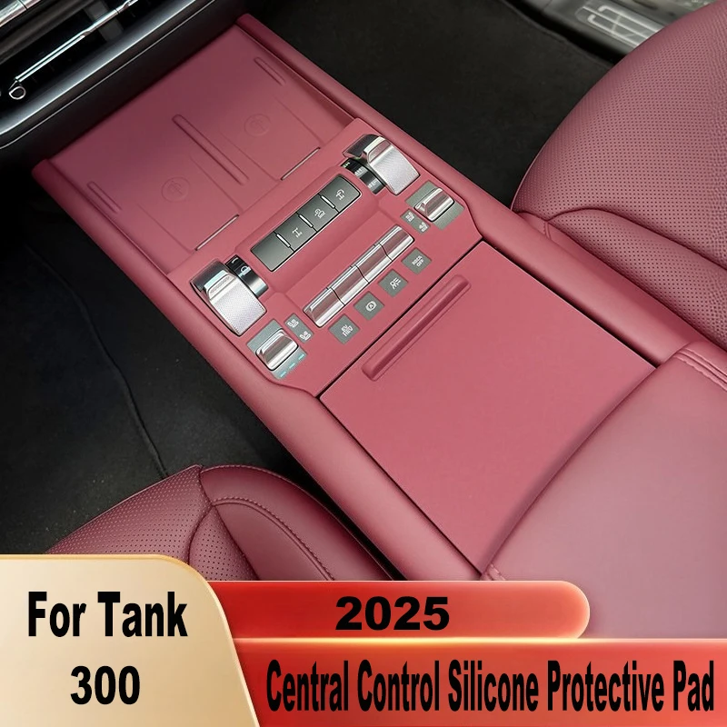 Для Great Wall WEY Tank 300 Hi4-T 25: Силиконовая защитная накладка на центральную консоль, защитный чехол для внутренней панели, модифицированный аксессуар
Для Great Wall WEY Tank 300 Hi4-T 25: Силиконовая защитная накладка на центральную консоль, защитный чехол для внутренней панели, модифицированный аксессуар