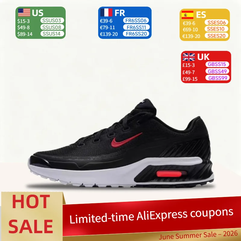 Nike Air Max BIA Comfortable, Versatile, Durable, Stylish, Lightweight Running Shoes for Men - Black IO9416-001
Nike Air Max BIA Comfortable, Versatile, Durable, Stylish, Lightweight Running Shoes for Men - Black IO9416-001