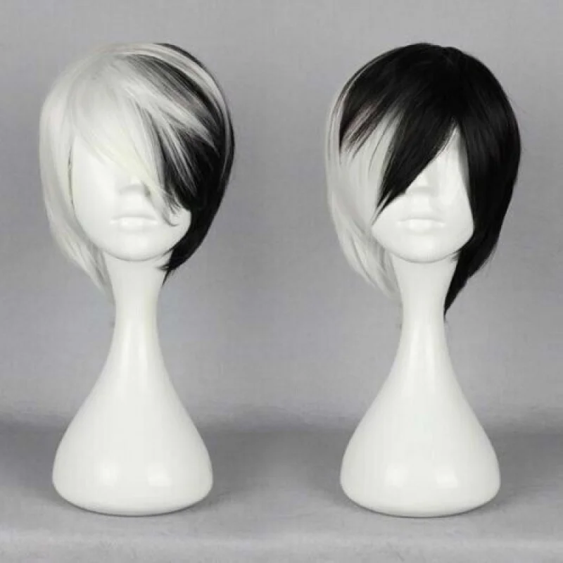 Women's Cosplay Cruella Deville Wig Black White Synthetic Short Bob
Women's Cosplay Cruella Deville Wig Black White Synthetic Short Bob
