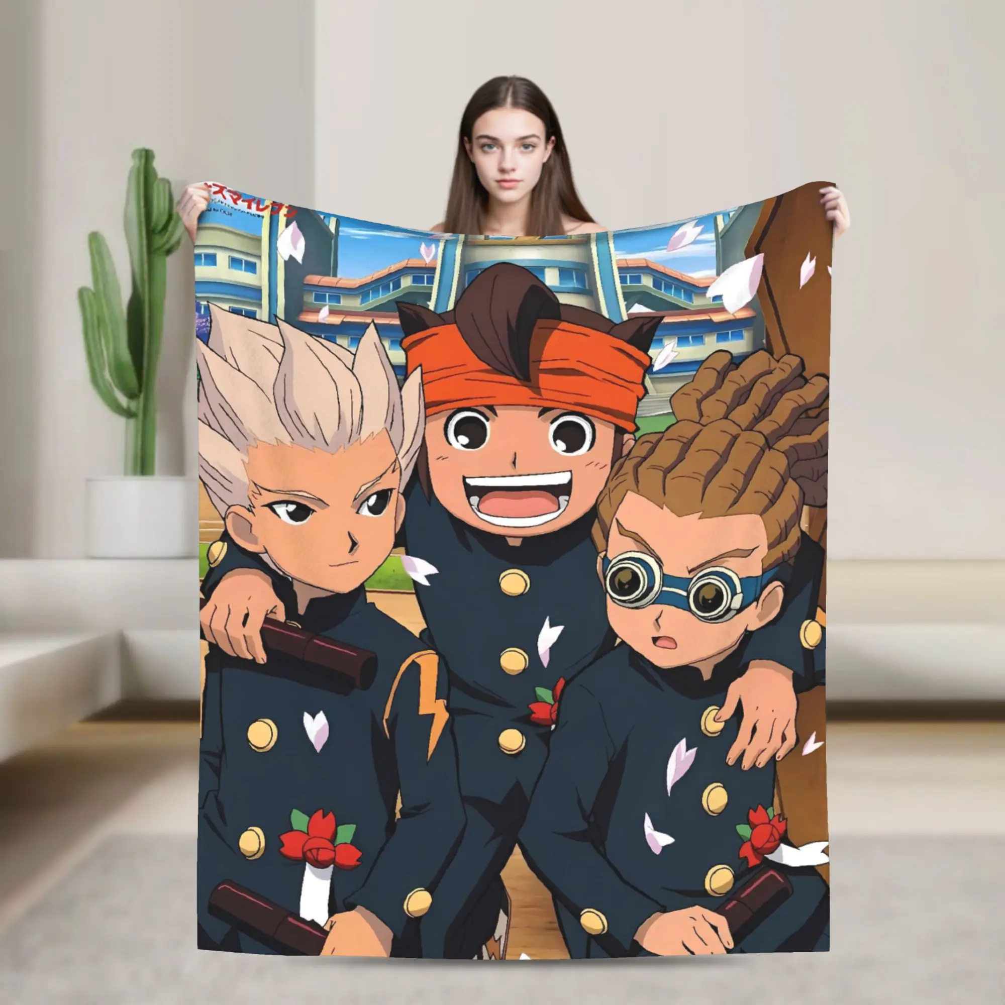 Inazuma Eleven Axel Blaz gouenji Blanket Quality Soft Throw Blanket Winter Travel Office Living Room Street Trend Bedspread
Inazuma Eleven Axel Blaz gouenji Blanket Quality Soft Throw Blanket Winter Travel Office Living Room Street Trend Bedspread