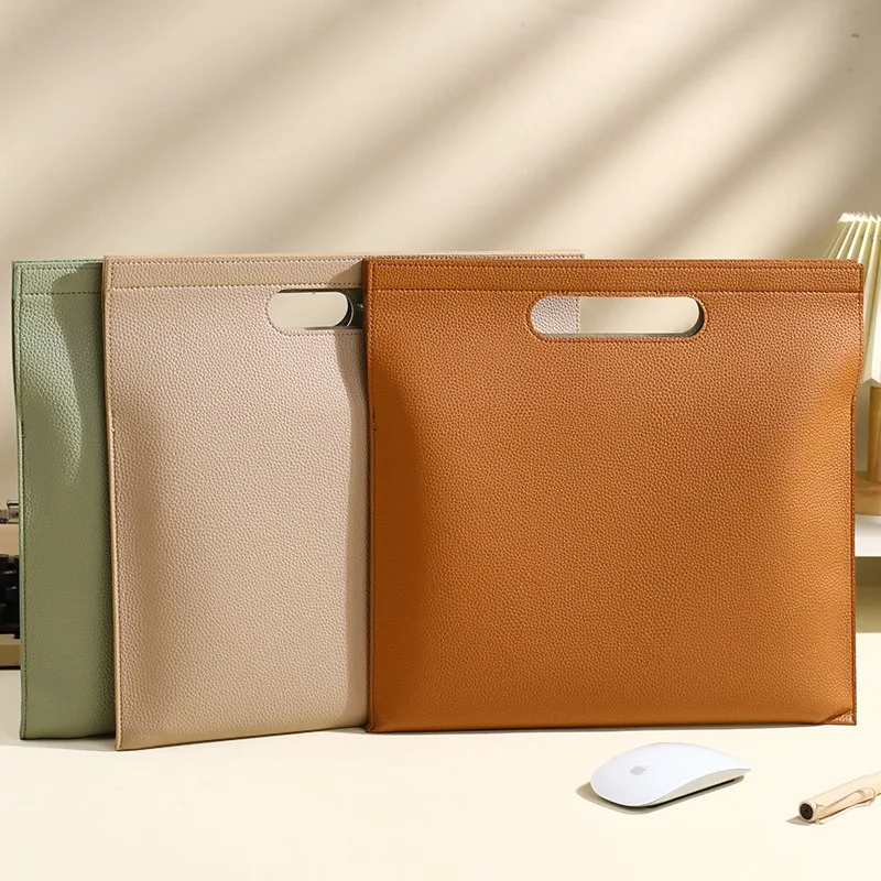 PU Leather A4 Paper Document Bag File Folder Organizer Magnetic Buckle Business Document Holder Storage Pouch Closure Portable
PU Leather A4 Paper Document Bag File Folder Organizer Magnetic Buckle Business Document Holder Storage Pouch Closure Portable