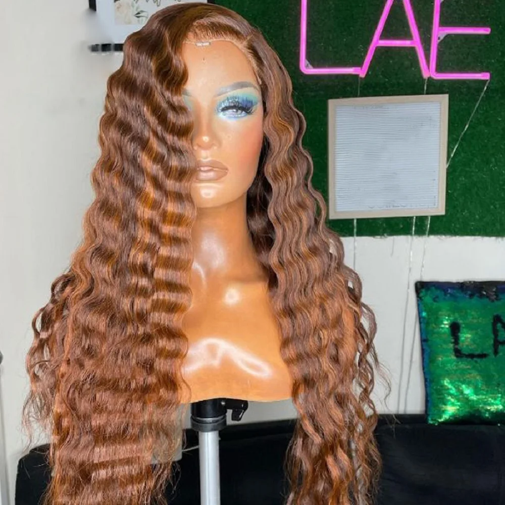 Soft Brown Preplucked Soft 26“Long Deep Wave180Density Lace Front Wig Synthetic For Women Heat Resistant Glueless
Soft Brown Preplucked Soft 26“Long Deep Wave180Density Lace Front Wig Synthetic For Women Heat Resistant Glueless