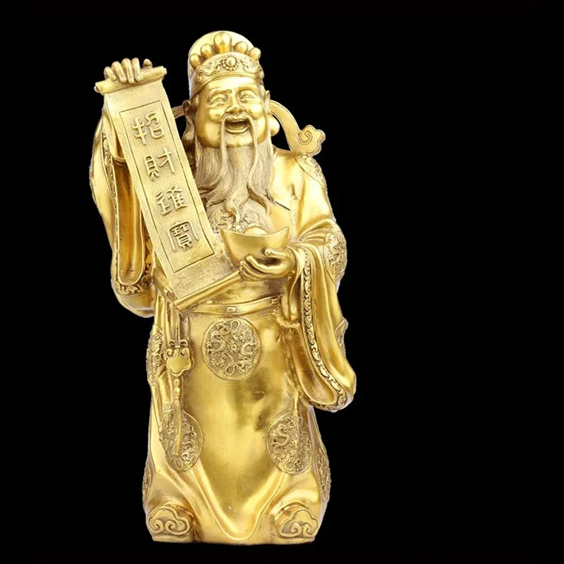 Pure Copper God of Wealth Worship Fortune God Statue Five Directions God of Wealth Buddha For Home Shop Opening
Pure Copper God of Wealth Worship Fortune God Statue Five Directions God of Wealth Buddha For Home Shop Opening
