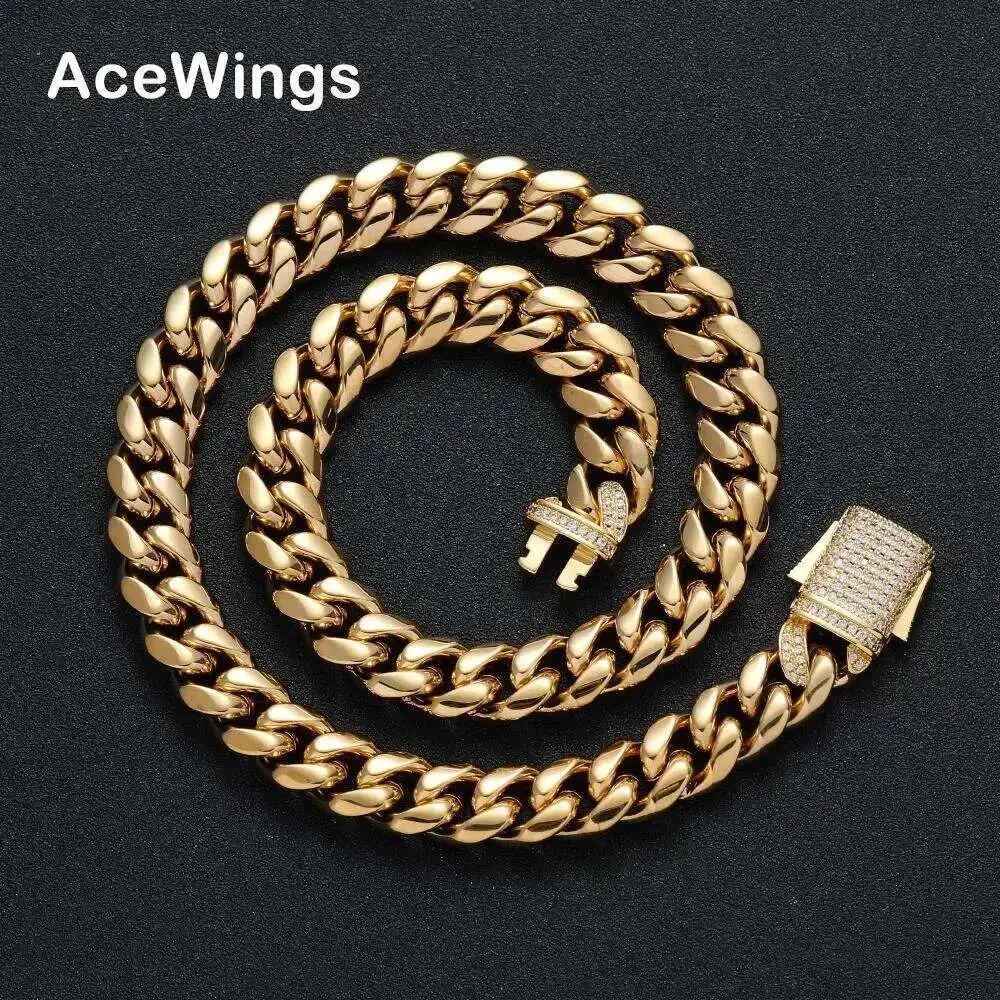 12mm Brass Cuban Link Chain Necklace for Men Hip Hop Iced Out CZ Zircon Bling Jewelry
12mm Brass Cuban Link Chain Necklace for Men Hip Hop Iced Out CZ Zircon Bling Jewelry