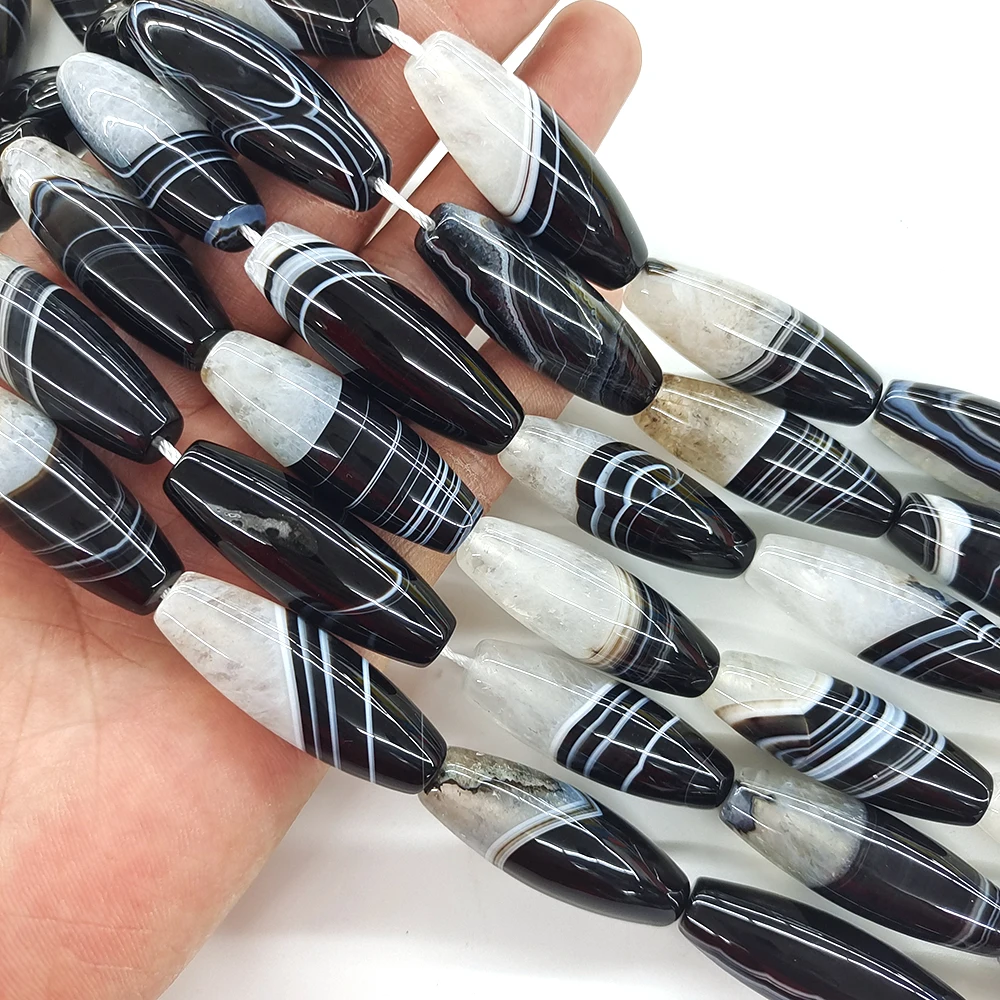 40x14mm Rice Tube Loose Spacer Gemstone Natural Healing Stones Uruguayan Agate Amethyst Crystal for Jewelry Making DIY Accessory
40x14mm Rice Tube Loose Spacer Gemstone Natural Healing Stones Uruguayan Agate Amethyst Crystal for Jewelry Making DIY Accessory