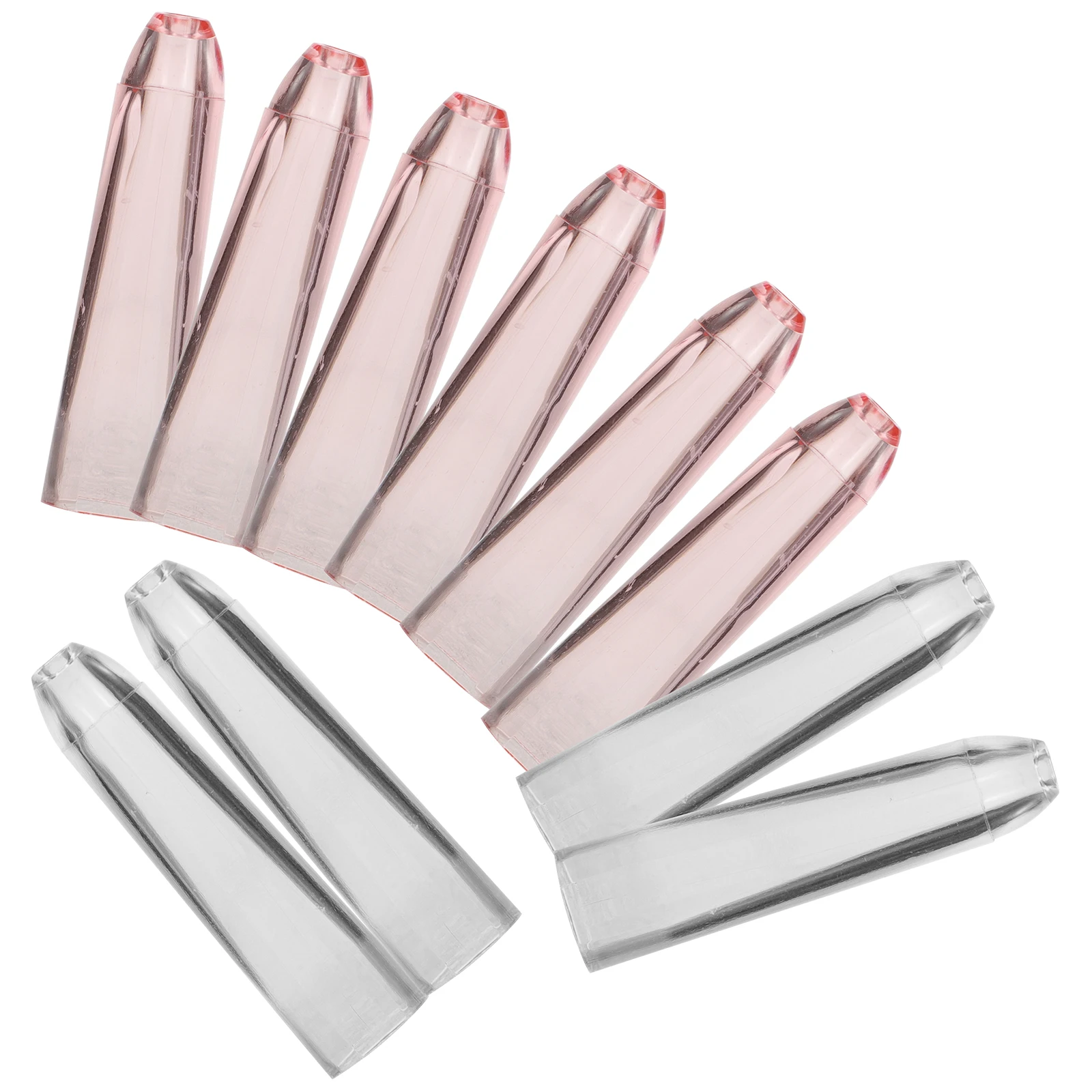 12pcs Pink Transparent Pencil Cap Cover Extender Protective Caps Plastic Tip Protectors For Student School Office Use
12pcs Pink Transparent Pencil Cap Cover Extender Protective Caps Plastic Tip Protectors For Student School Office Use