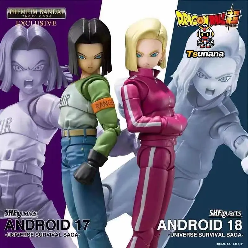 Original BANDAI S.H.Figuarts Dragon Ball Super Android 17 18 Universe Survival Part In Stock Anime Collection Figures Model
Original BANDAI S.H.Figuarts Dragon Ball Super Android 17 18 Universe Survival Part In Stock Anime Collection Figures Model