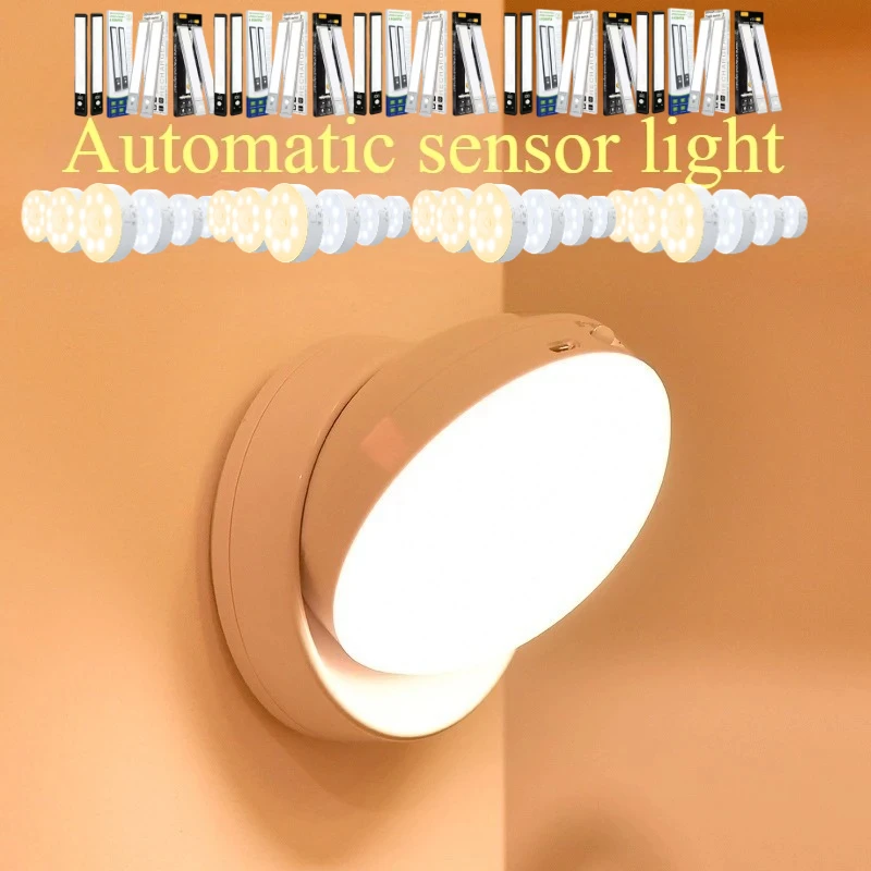 Automatic Wireless Human Motion Sensor Light - Rechargeable LED Night Light for Home, Smart Wardrobe, Hallway,Staircase ,kitchen
Automatic Wireless Human Motion Sensor Light - Rechargeable LED Night Light for Home, Smart Wardrobe, Hallway,Staircase ,kitchen