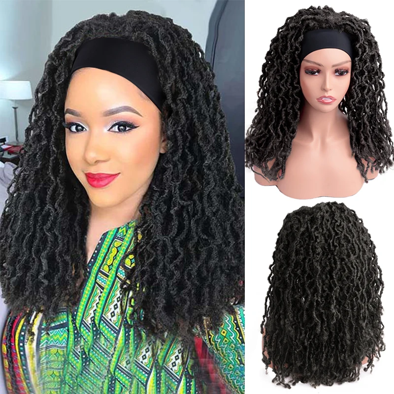 Synthetic Long Straight Headband Wigs for Women Goddess Faux Locs Braided Wigs Soft Curly Hair Wig Natural Color Cosplay Wigs
Synthetic Long Straight Headband Wigs for Women Goddess Faux Locs Braided Wigs Soft Curly Hair Wig Natural Color Cosplay Wigs