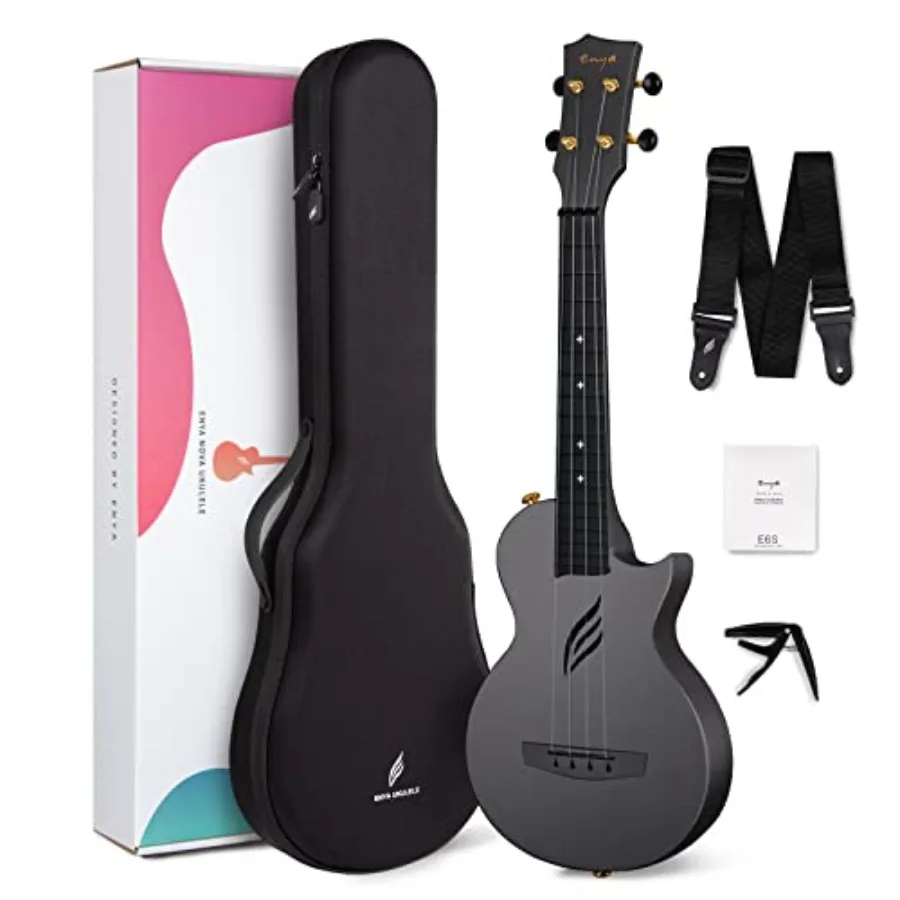 Nova U Concert Ukulele 23" Carbon Fiber Waterproof Travel Ukulele for Beginners and Adult Lightweight Durable Body with Beginne
Nova U Concert Ukulele 23" Carbon Fiber Waterproof Travel Ukulele for Beginners and Adult Lightweight Durable Body with Beginne