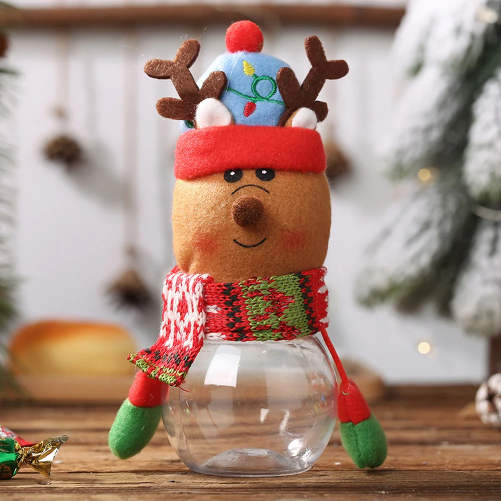 Christmas Candy Jar Reindeer Shape Clear Container Safe for Kids Candy Storage Table Home Party Decoration
Christmas Candy Jar Reindeer Shape Clear Container Safe for Kids Candy Storage Table Home Party Decoration