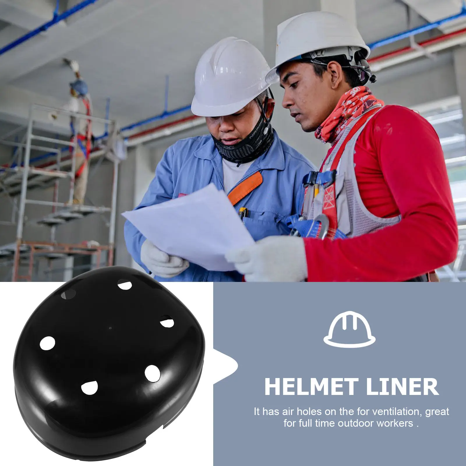 Black 6-Hole Outdoor Safety Bump Insert Compatible with Baseball Caps Hard ABS PP Foam Head Guard Bump Cap Baseball Insert
Black 6-Hole Outdoor Safety Bump Insert Compatible with Baseball Caps Hard ABS PP Foam Head Guard Bump Cap Baseball Insert