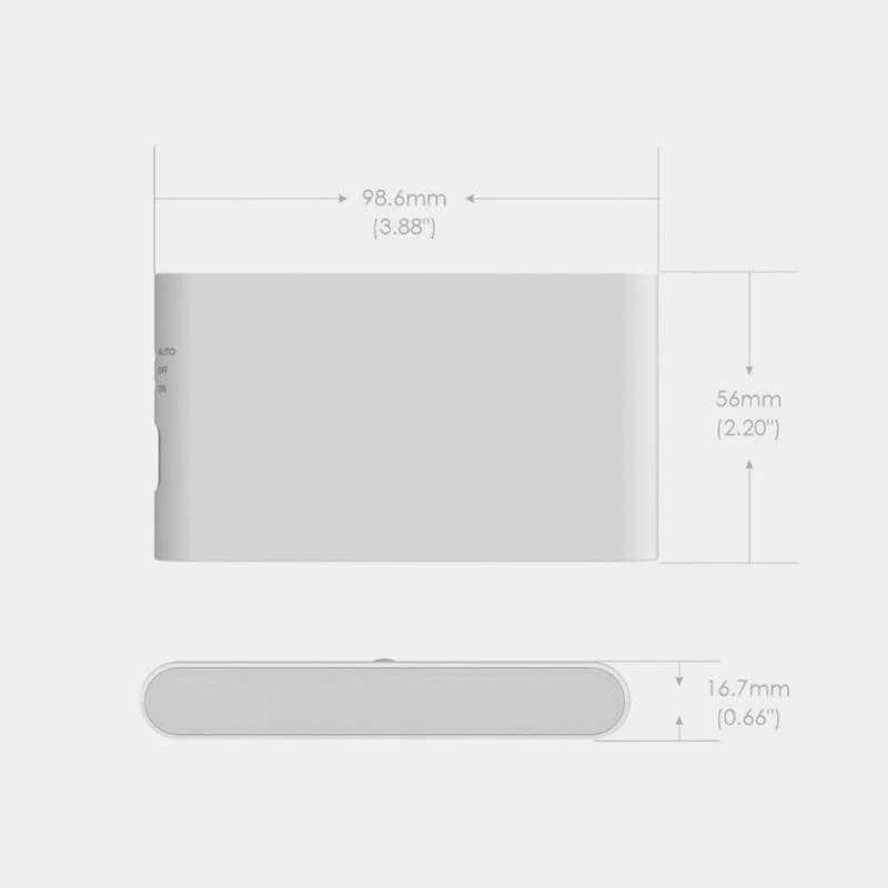 LED Night Light with Motion Sensors Wireless Night Light Rechargeable Light 601A
LED Night Light with Motion Sensors Wireless Night Light Rechargeable Light 601A