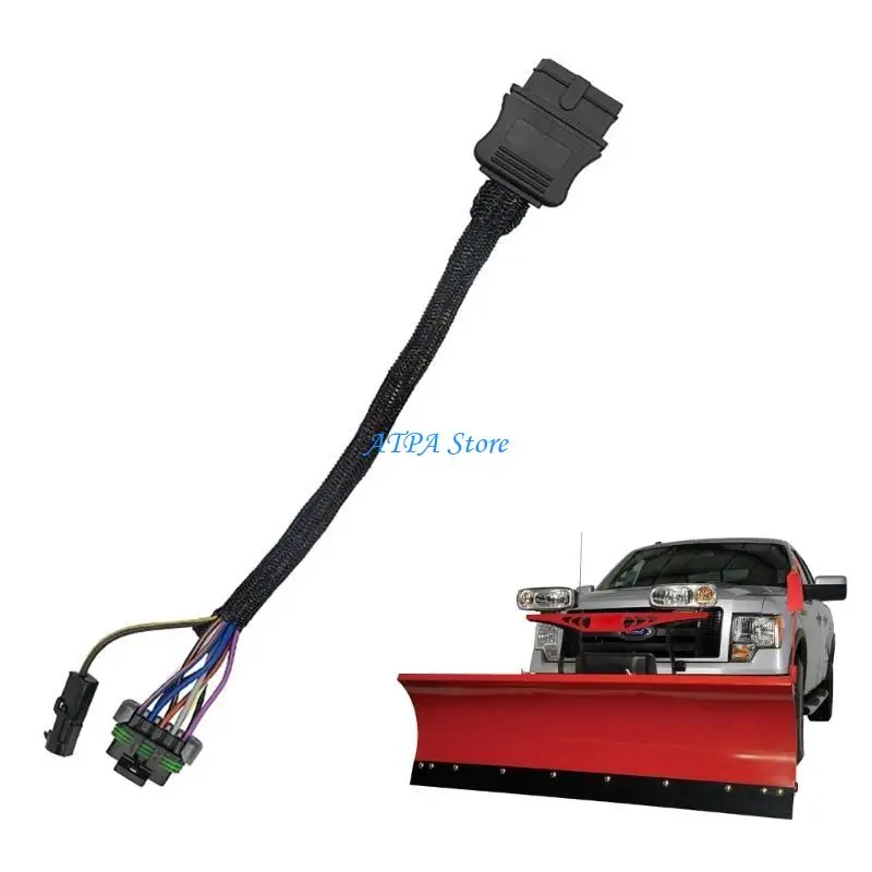 U13C Snow Plow Light Wiring Harness 11 Pin Vehicle Side Light Wiring Harness Fit for Western SnowEx Plows
U13C Snow Plow Light Wiring Harness 11 Pin Vehicle Side Light Wiring Harness Fit for Western SnowEx Plows