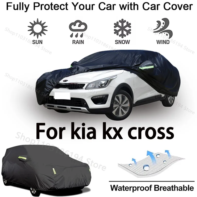 Full Car Cover For Kia KX Cross Outdoor Protective Snowproof, Sunshield, Waterproof and Dustproof Automobile Accessories
Full Car Cover For Kia KX Cross Outdoor Protective Snowproof, Sunshield, Waterproof and Dustproof Automobile Accessories
