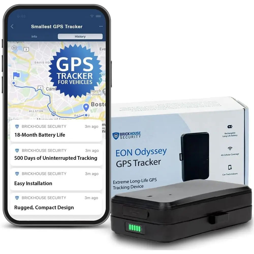 GPS-трекер EON Odyssey для транспортных средств и активаций — магнитный водонепроницаемый GPS-трекер для активов и транспортных средств 4G LTE с длительным сроком службы батареи, R
GPS-трекер EON Odyssey для транспортных средств и активаций — магнитный водонепроницаемый GPS-трекер для активов и транспортных средств 4G LTE с длительным сроком службы батареи, R